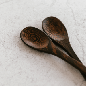Buddha Spoon, Ξύλινο Κουτάλι από Έβενο - Coconut Bowls