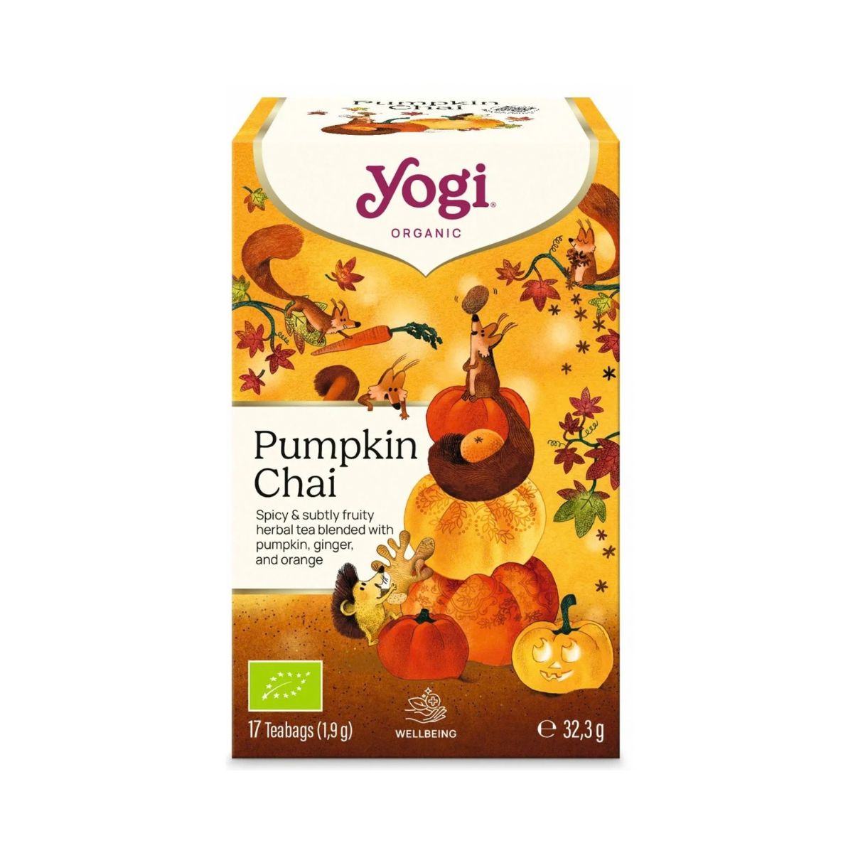 Yogi Tea Pumkin Chai -17 Teabags yogi-tea-pumkin-chai-17-teabags