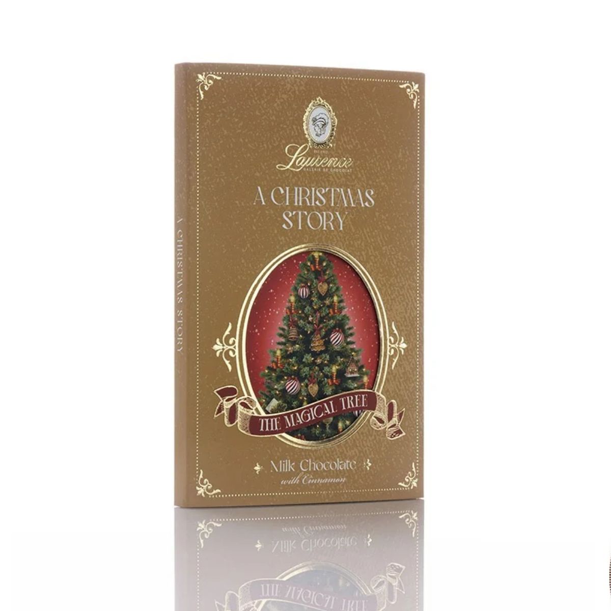 Σοκολάτα Γάλακτος με Κανέλα Christmas Story Laurence - 80gr sokolata-galaktos-me-kanela-christmas-story-laurence-80gr